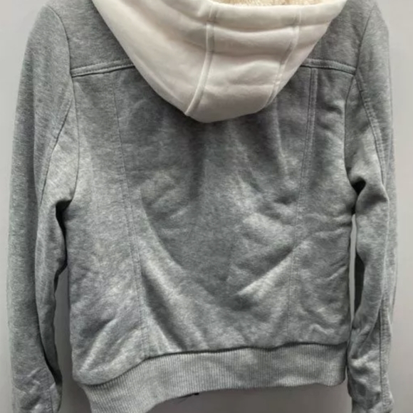 Rue 21 Sherpa Lined Zip up Super Soft Cozy Hoodie Jacket Size M NWT MSRP $60 - Picture 2 of 4